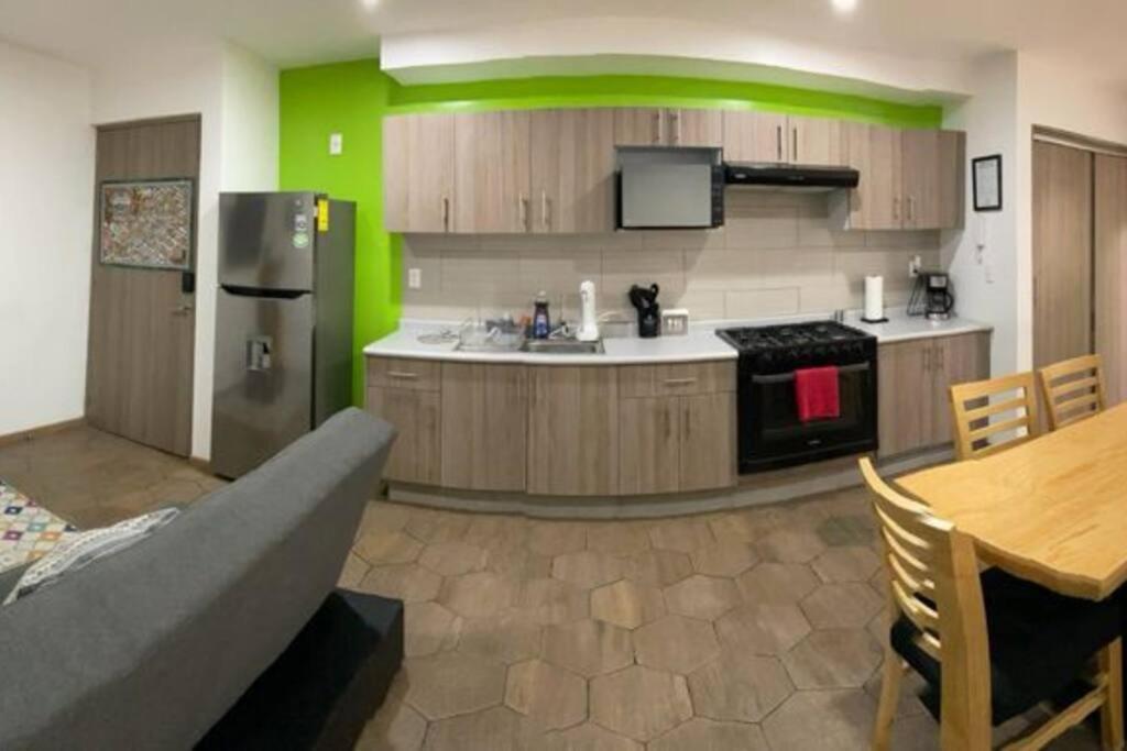 Apartment With Terrace Down Town Мехико Экстерьер фото