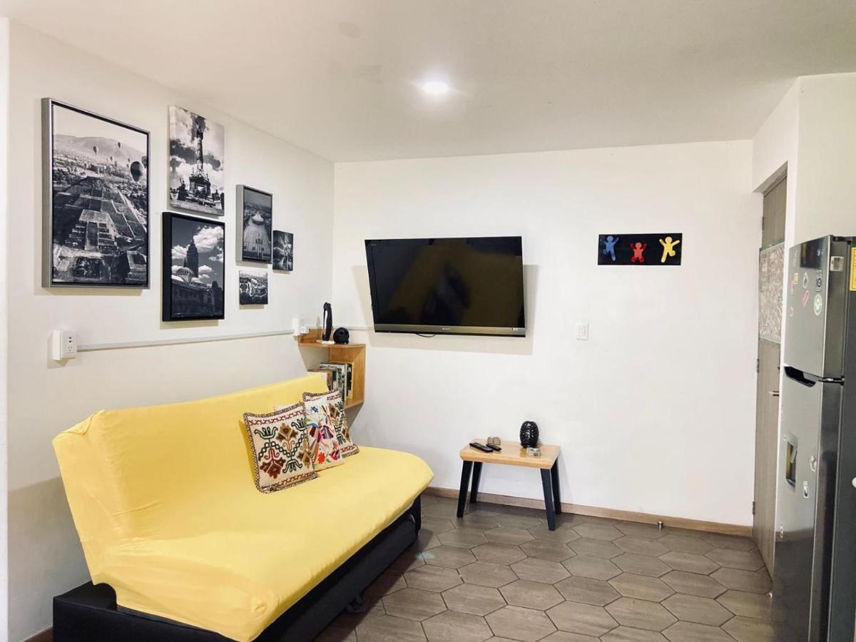 Apartment With Terrace Down Town Мехико Экстерьер фото
